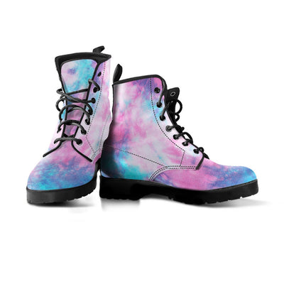 Blue & Pink Cotton Candy Womens Boots