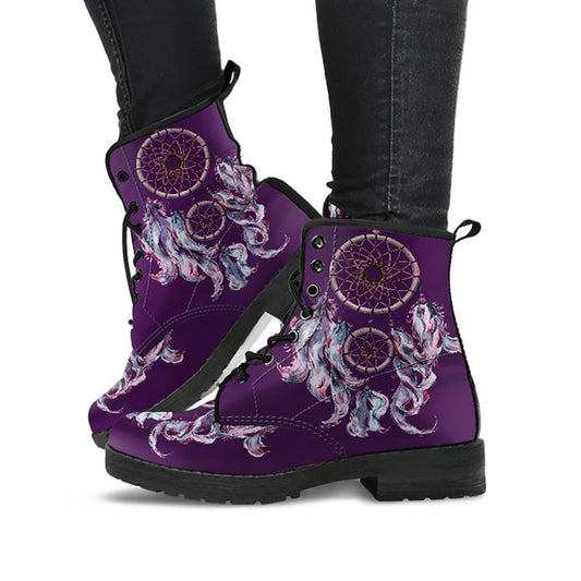 Purple Dream Catcher Womens Boots