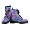 Pink & Purple Mandala Decor Womens Boots