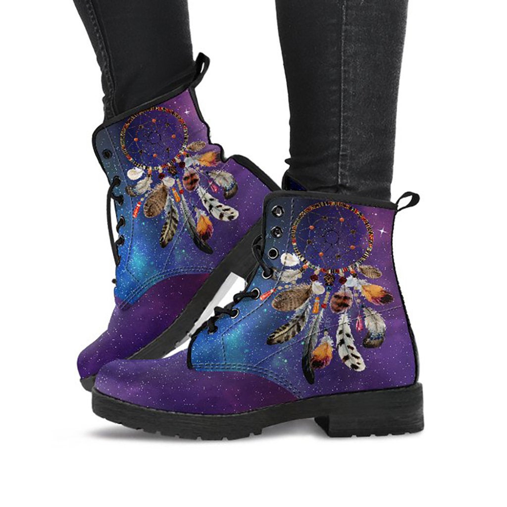 Blue & Purple Boho Dream CatcherWomens Boots