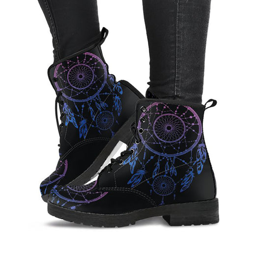 Purple Dream Catcher Womens Boots