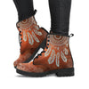 Brown Dream Catcher Mandala Womens Boots