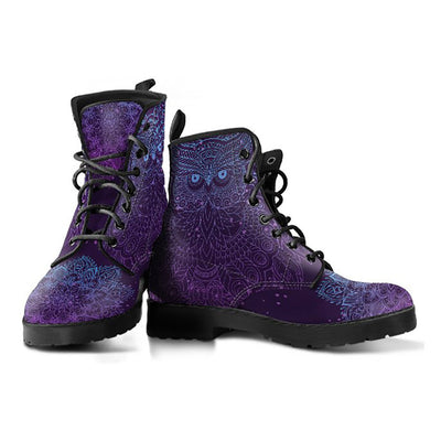 Purple Owl Womens Boots