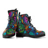Colorful Mosaic Flower Womens Boots