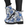 Blue Funky Abstract Womens Boots