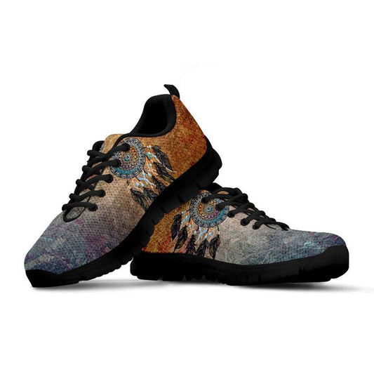 Brown Boho Dream Catcher Sneakers