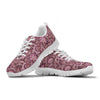 Pink Floral Decor Sneakers