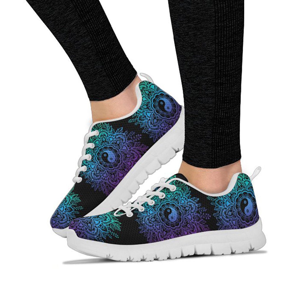 Yin Yang Mandala Sneakers