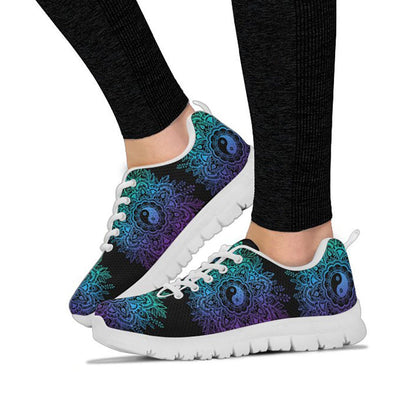 Yin Yang Mandala Sneakers