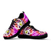 Colorful Peace Sign Tie Dye Sneakers