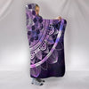 Purple Mandala Hooded Blanket