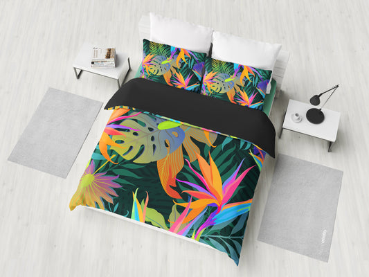Colorful Plants Bedding Set