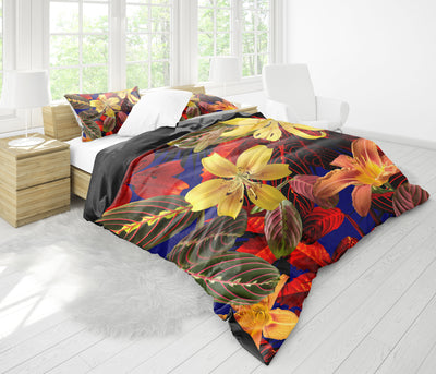 Colorful Flowers Bedding Set