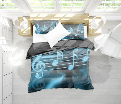 Musical Notes Bedding Set