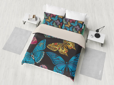 Colorful Butterflies Bedding Set