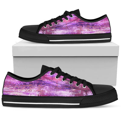 Pink & Purple Abstract Art Shoes