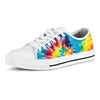 Colorful Tie Dye Abstract Art Shoes