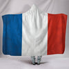 France Flag Hooded Blanket