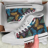 Colorful Butterflies High Top Shoes