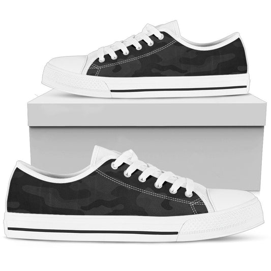 Dark Grey Camouflage Shoes