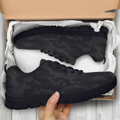 Dark Grey Camouflage Sneakers
