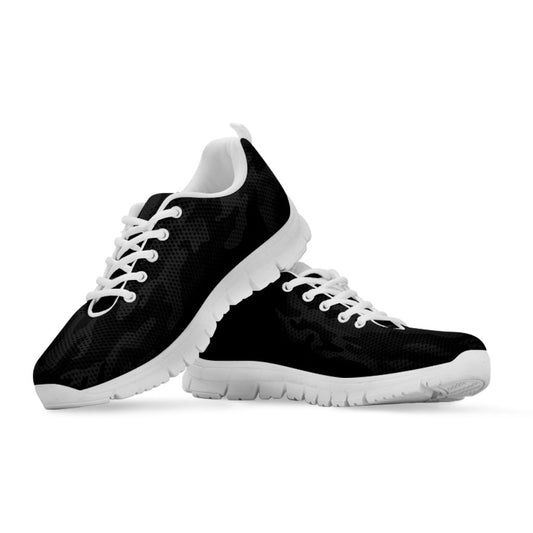 Dark Grey Camouflage Sneakers