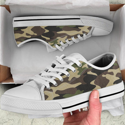 Army Green Camouflage Shoes