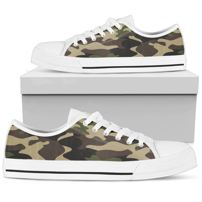 Army Green Camouflage Shoes