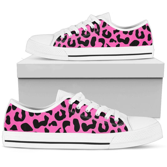 Pink Leopard Print Shoes