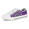 Purple Floral Mandalas Shoes