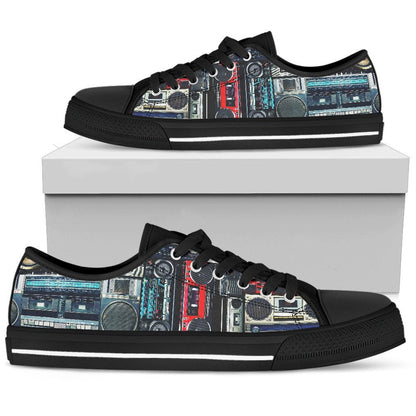 Vintage Boombox Stereos Shoes