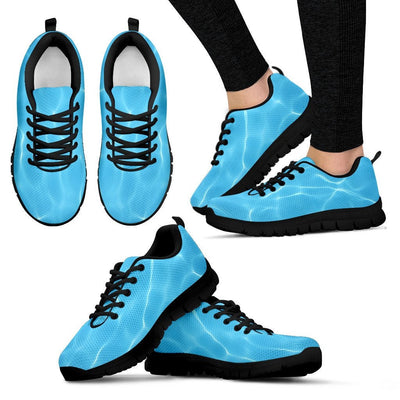 Light Blue Water Surface Sneakers