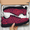Red Tribal Polynesian Sneakers