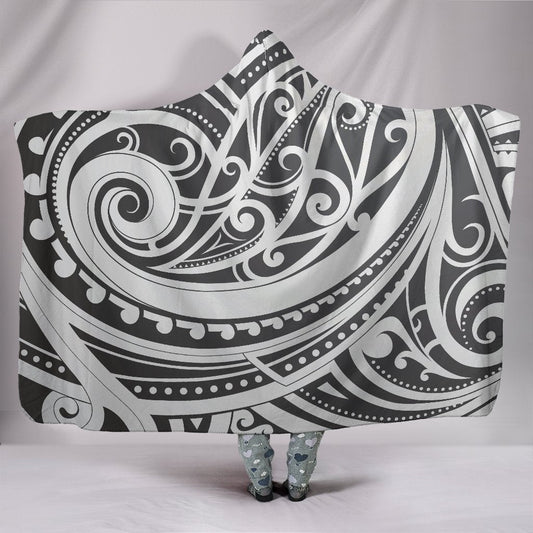 Tribal Maori Hooded Blanket