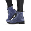 Grey Blue Decor Womens Boots