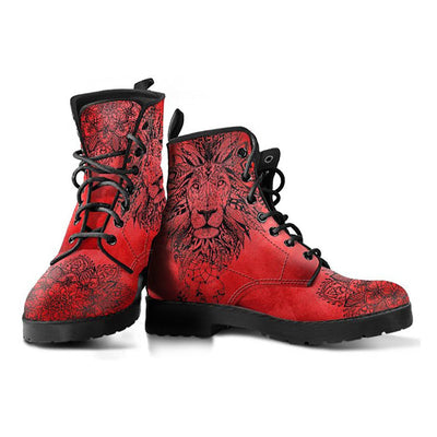 Red Lion Mandala Womens Boots