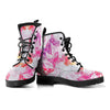 Pink Butterflies Womens Boots