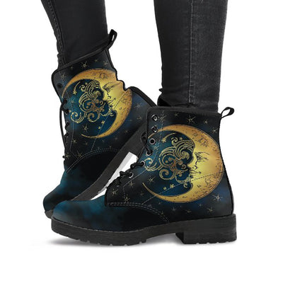 Moon Swirl Womens Boots