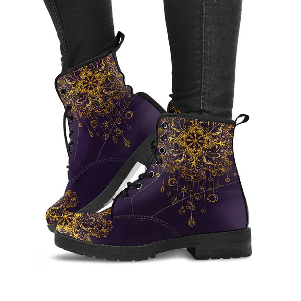Lotus Mandala Dream Catcher Womens Boots