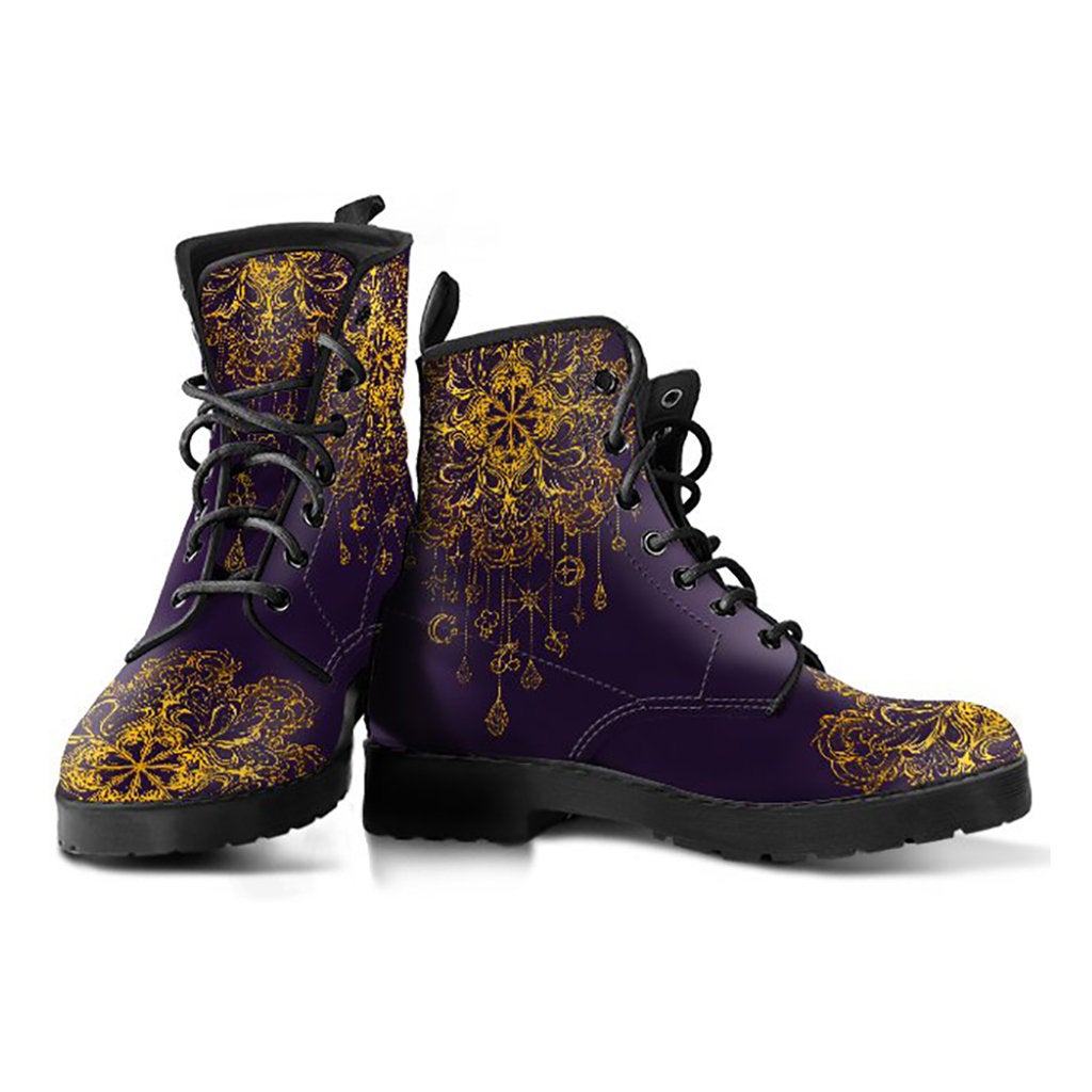Lotus Mandala Dream Catcher Womens Boots