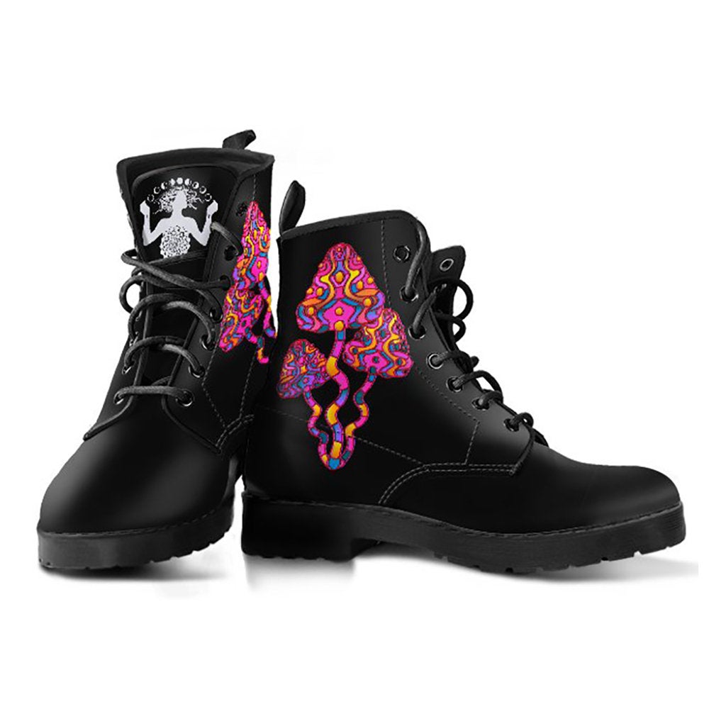Magic Mushrooms Womens Boots