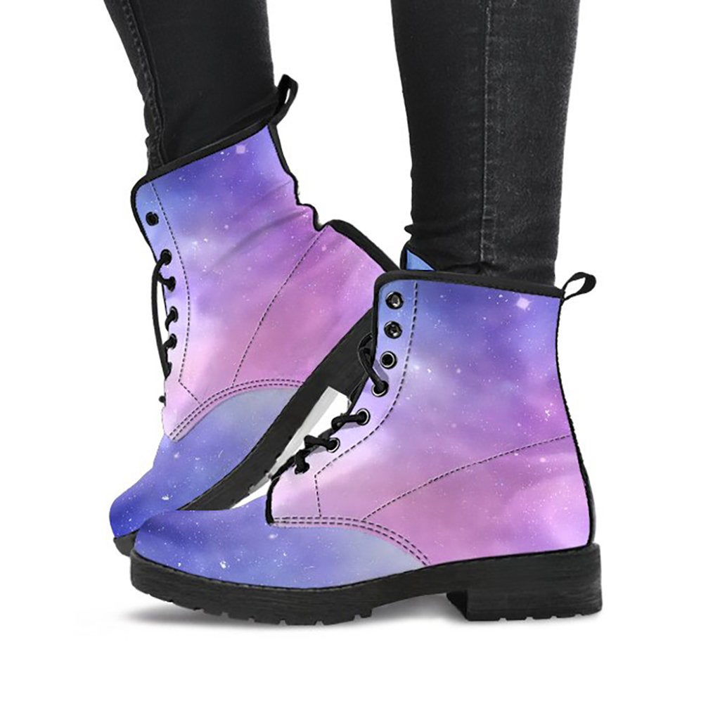 Pink & Purple Galaxy Womens Boots