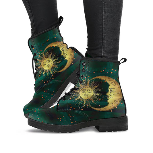 Brown Sun & Moon Womens Boots