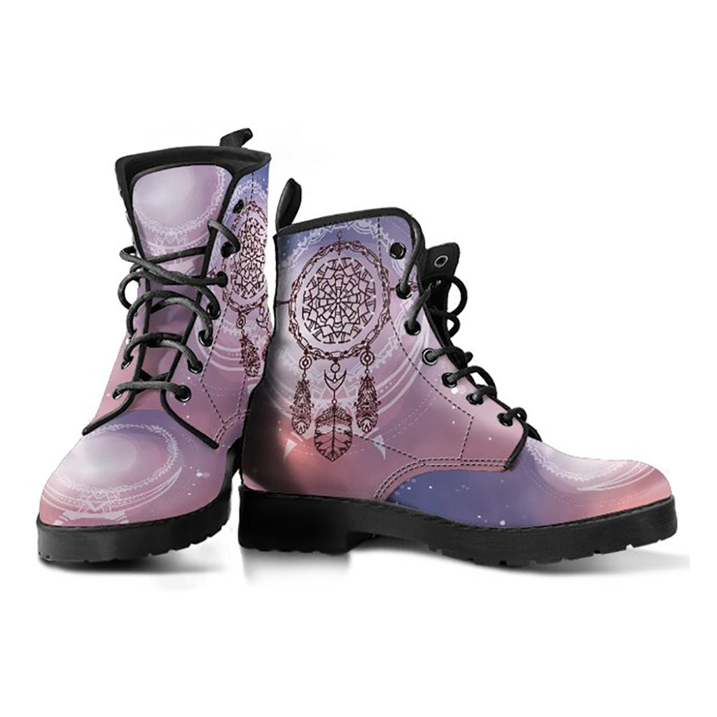 Pink Dream Catcher Womens Boots