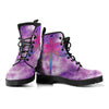 Pink Tie Dye Grunge Dragonfly Womens Boots