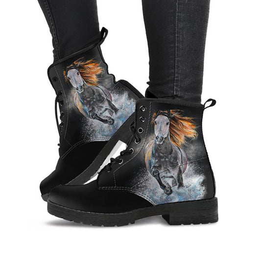 Running Horse Womens Boots