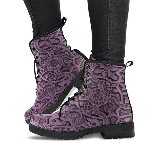 Mountbatten Pink Decor Womens Boots
