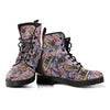Funky Pink Musical Pattern Womens Boots