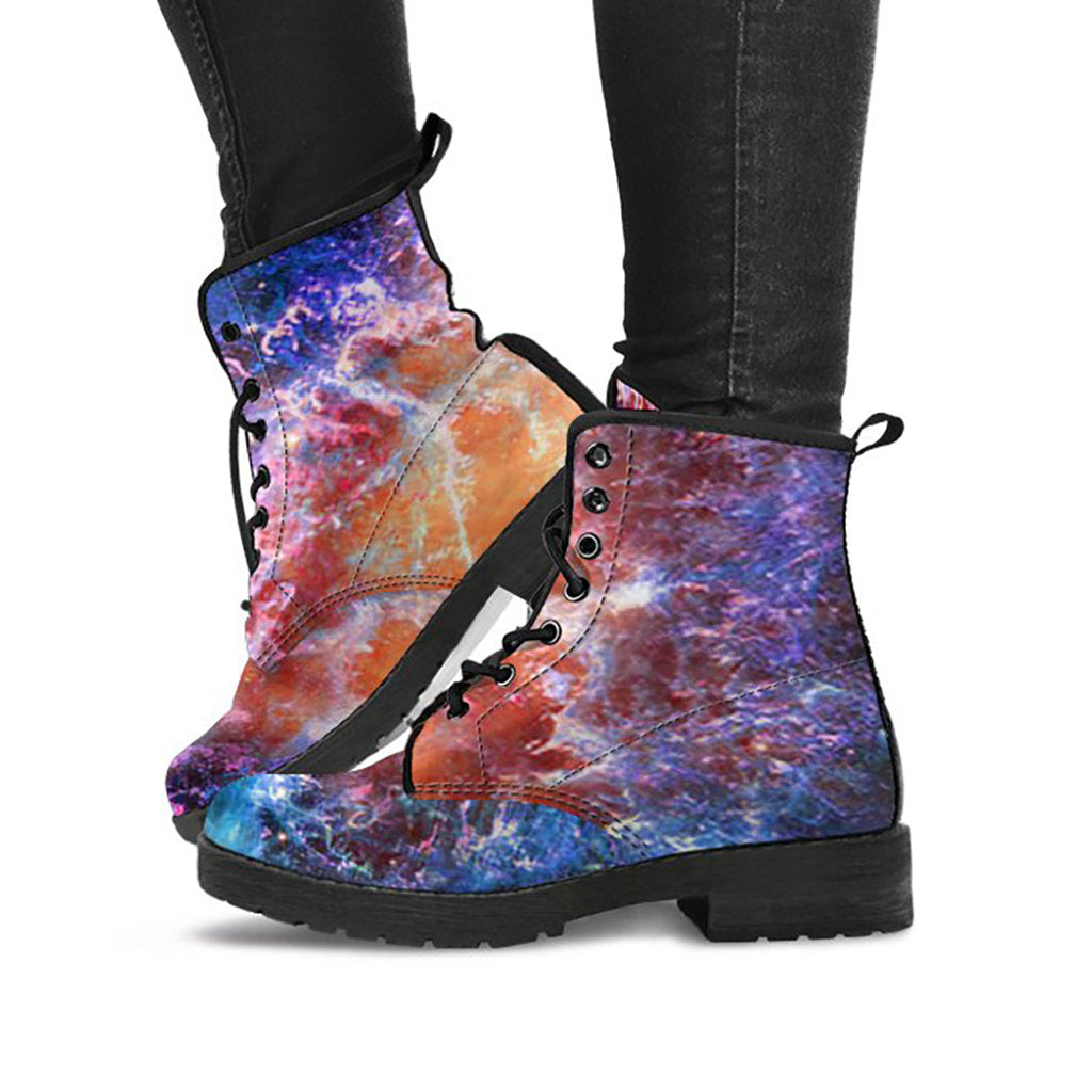 Colorful Abstract Womens Boots