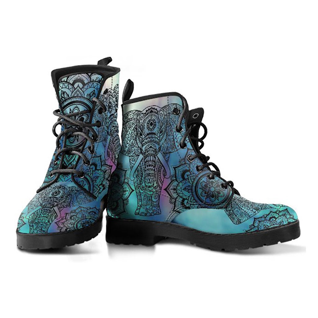 Elephant Mandalas Womens Boots